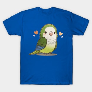 Green Quaker Parrot T-Shirt